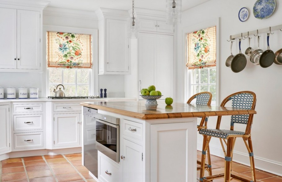 Кухня в скандинавском стиле бежевая