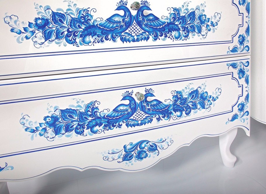 Роспись Майдановская Гжель