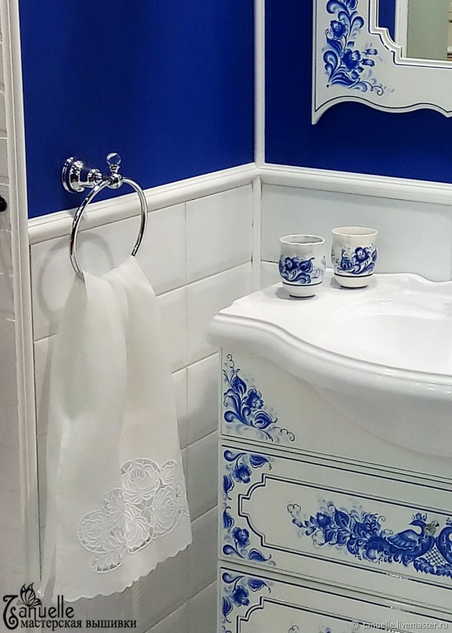 Полотенце Гжель