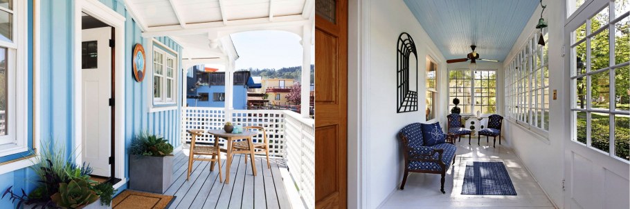 Терраса с холодным коридором