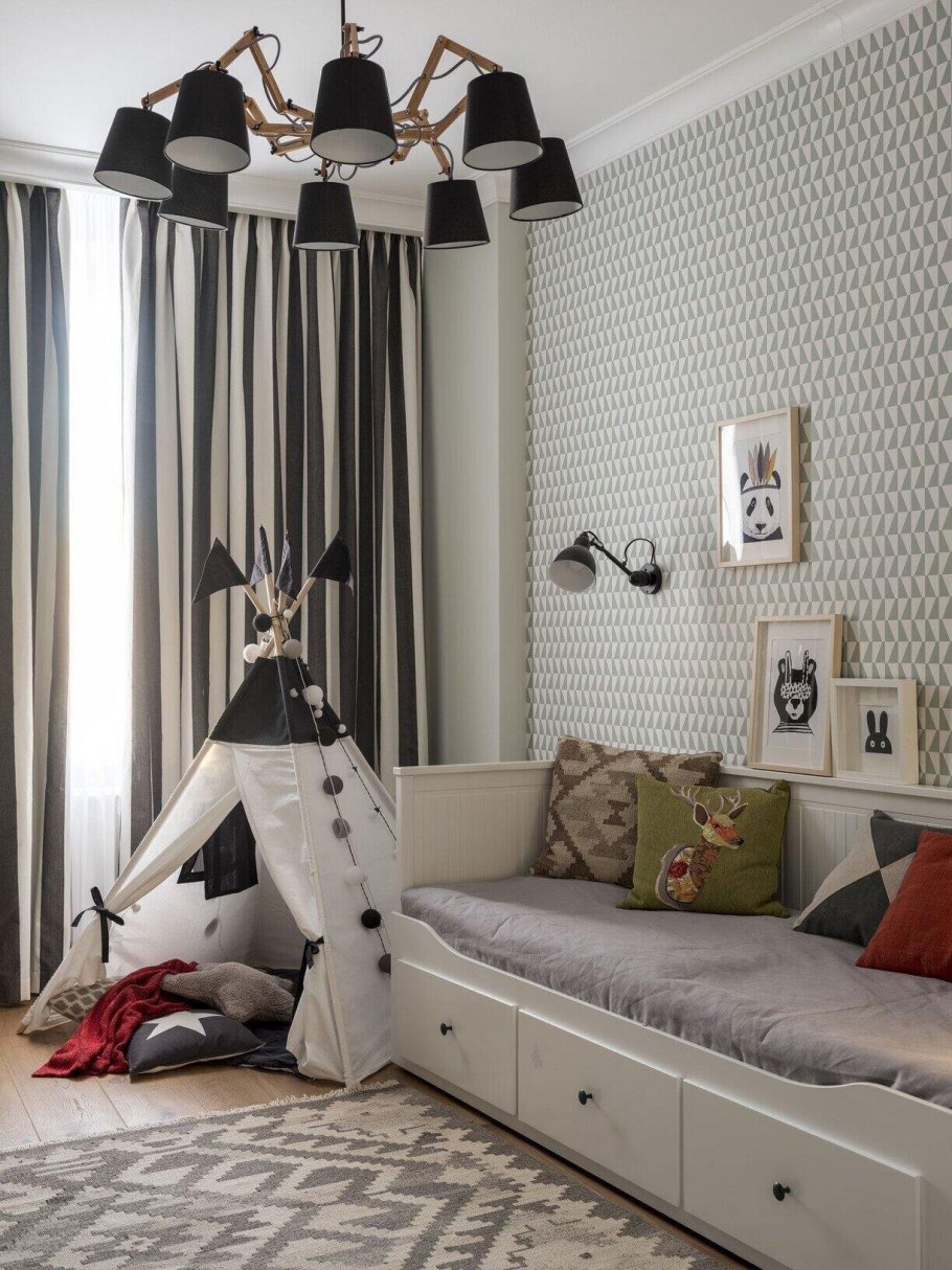 Детская в скандинавском стиле