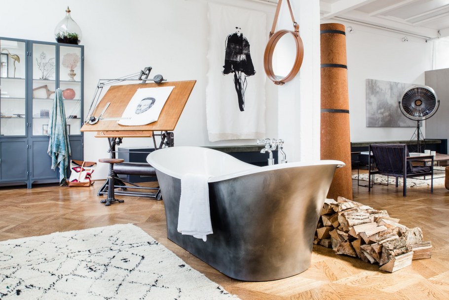 Аксессуары в стиле лофт для интерьера