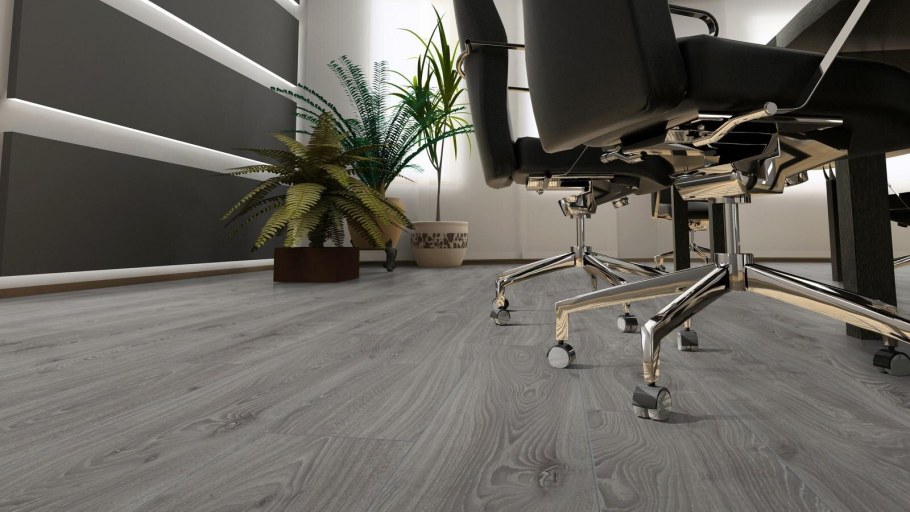 Ламинат Kronotex Mammut Plus дуб серый макро d 4792