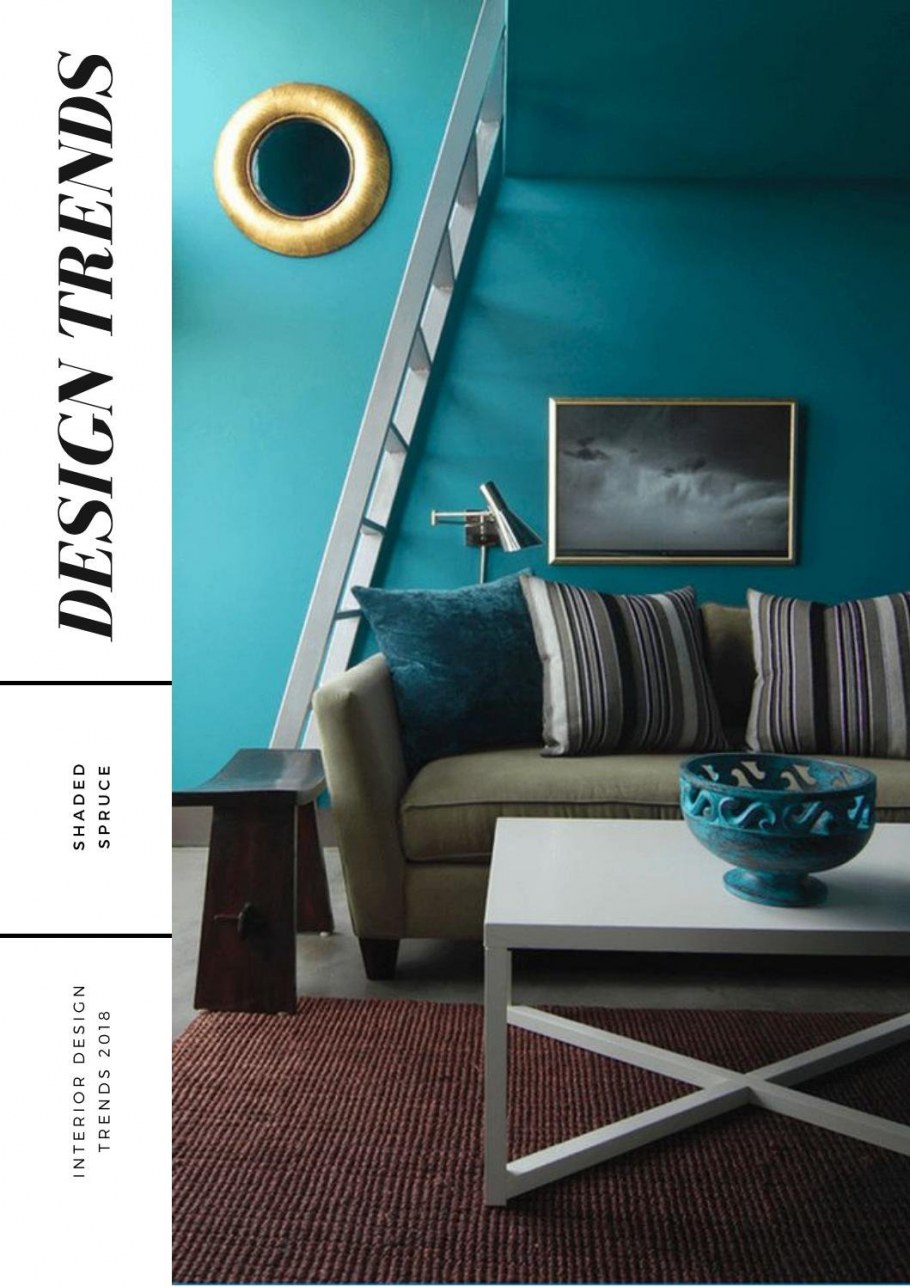 Цвет морской волны в интерьере