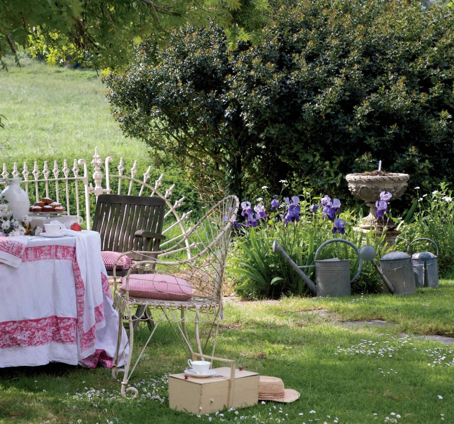 Место для чаепития на даче