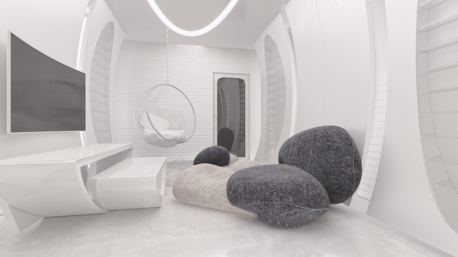 Футуристическая мебель