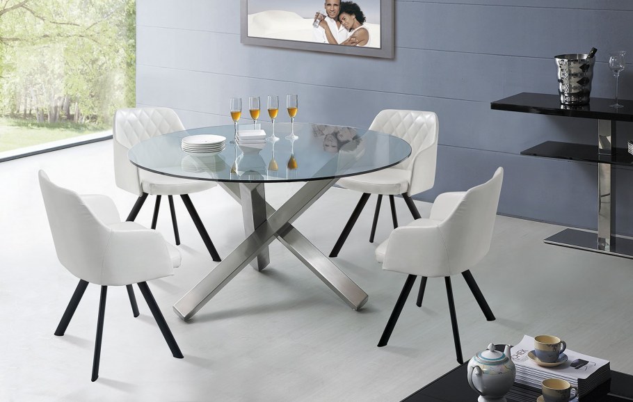 Стол Oscar + 4 стула Jessica