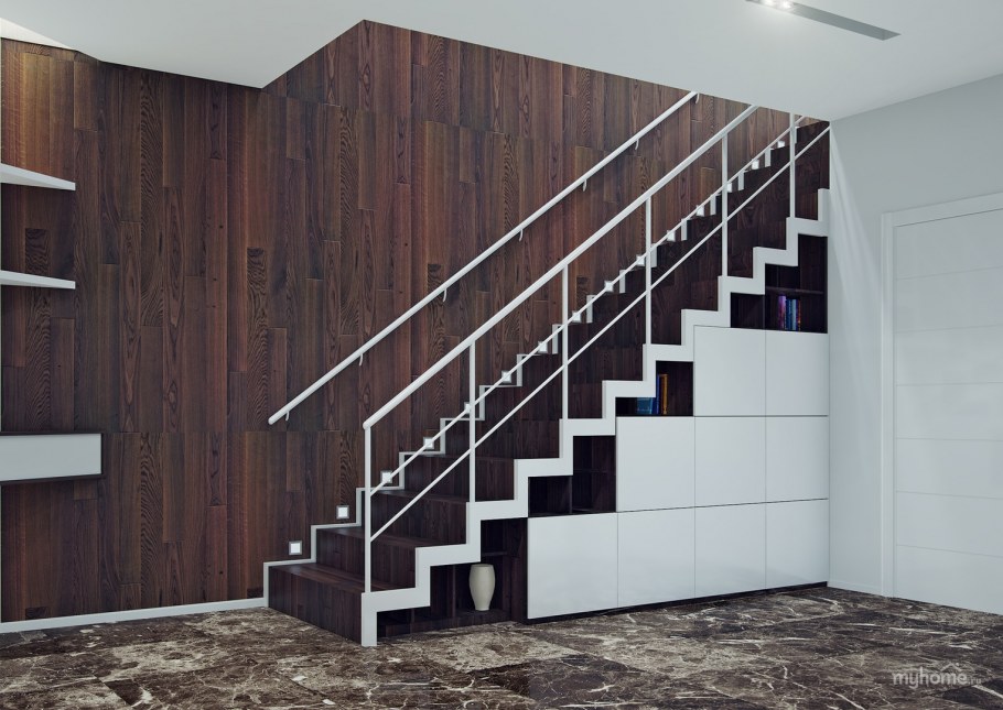 Лестница в скандинавском стиле