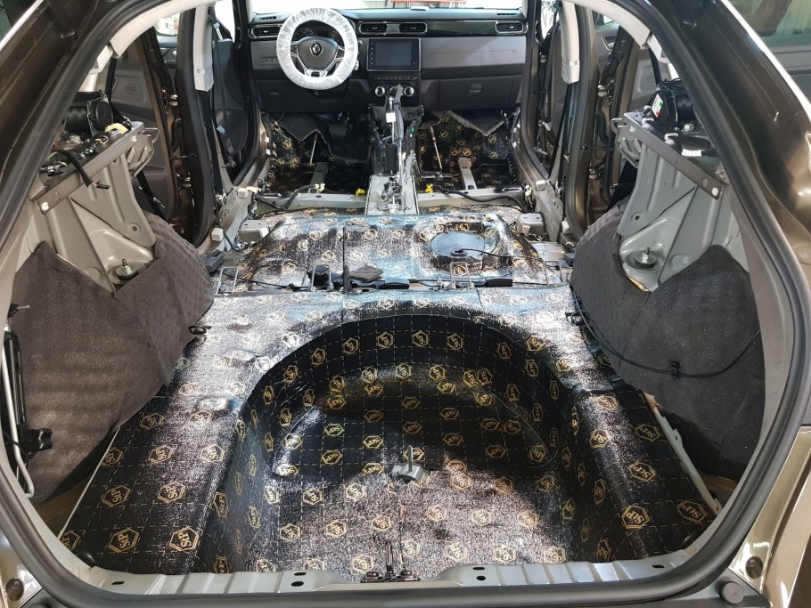 Шумоизоляция колонны