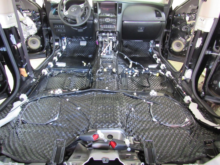 Шумоизоляция салона автомобиля