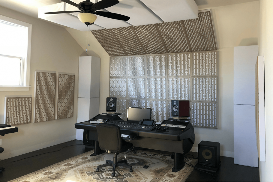 Отделка студии звукозаписи