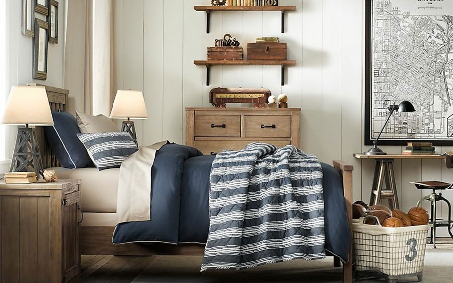 Спальня для подростка в стиле Кантри