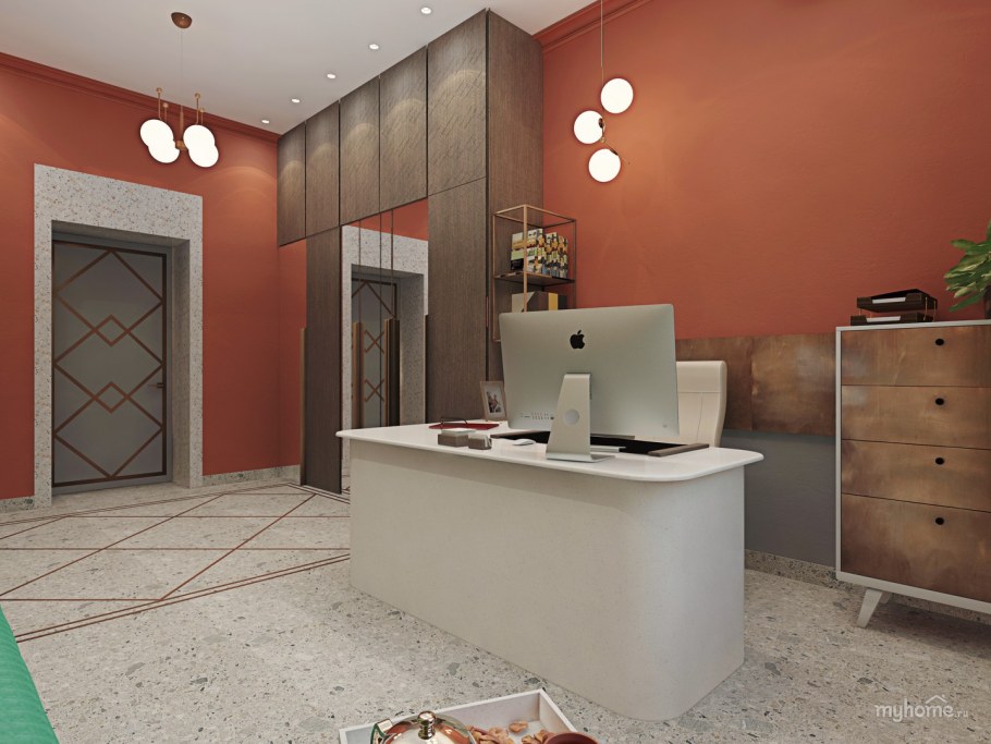 Дизайн приемной для генерального директора