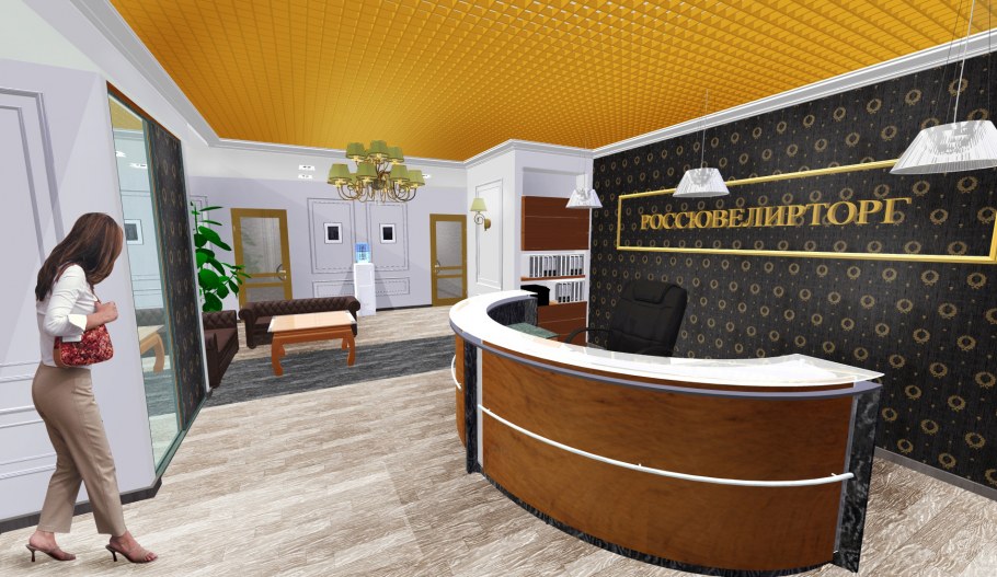 Современная отделка офиса