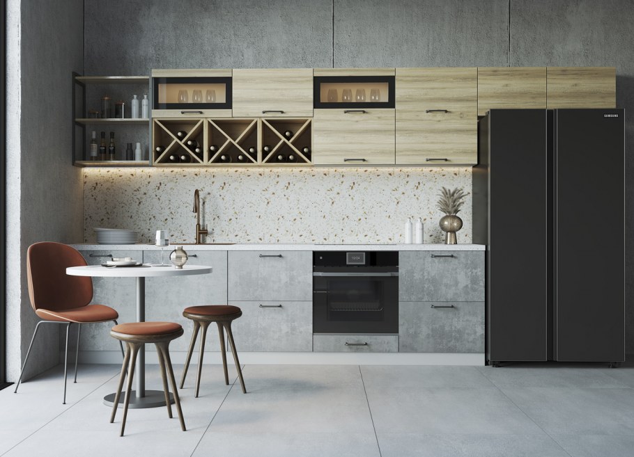 Кухня лофт ДСВ