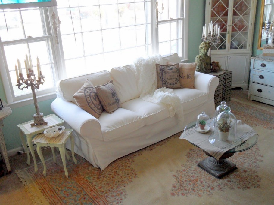 Диван шебби Шик икеа
