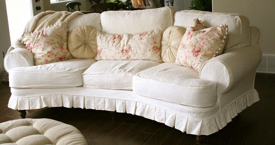 Угловой диван шебби Шик