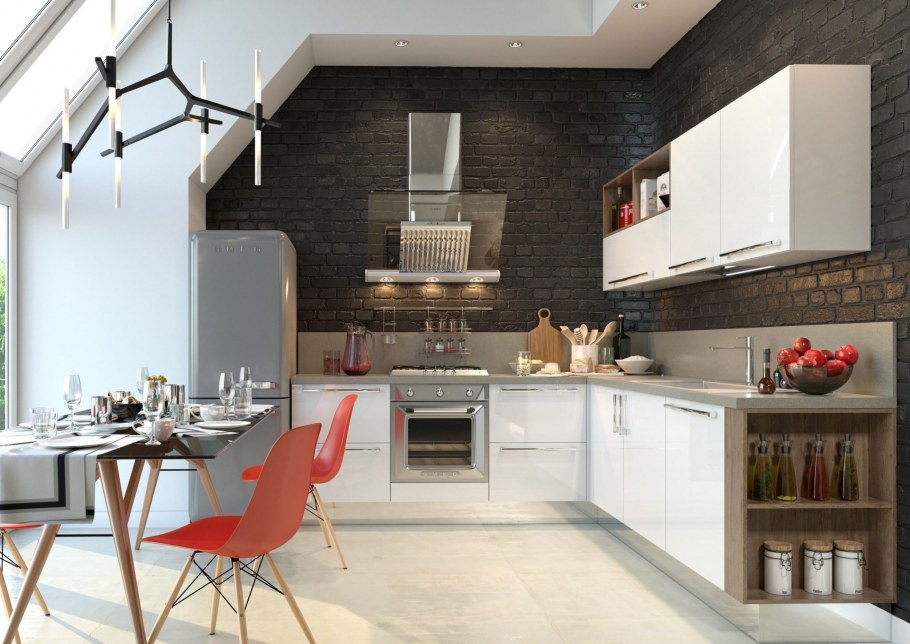 Современный интерьер кухни