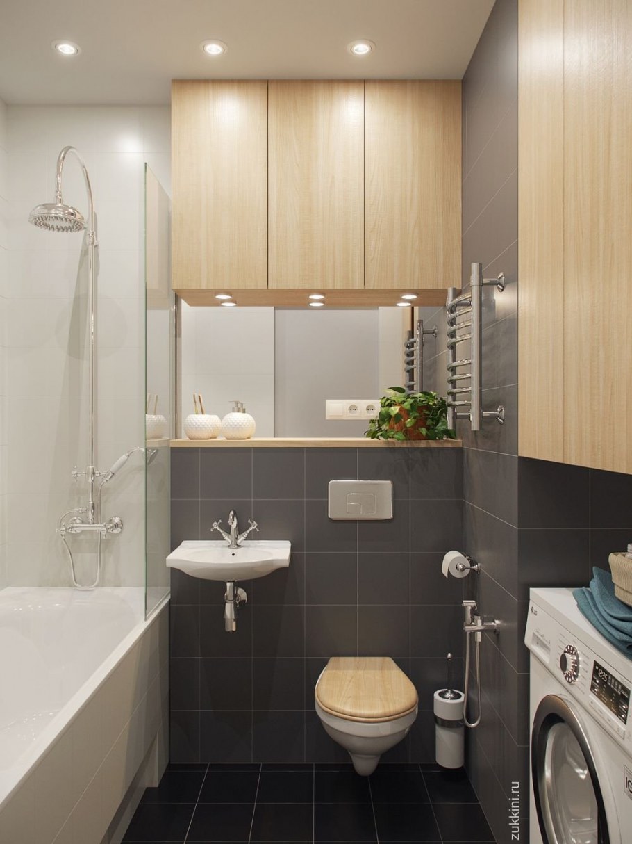 Ванная в малогабаритной квартире