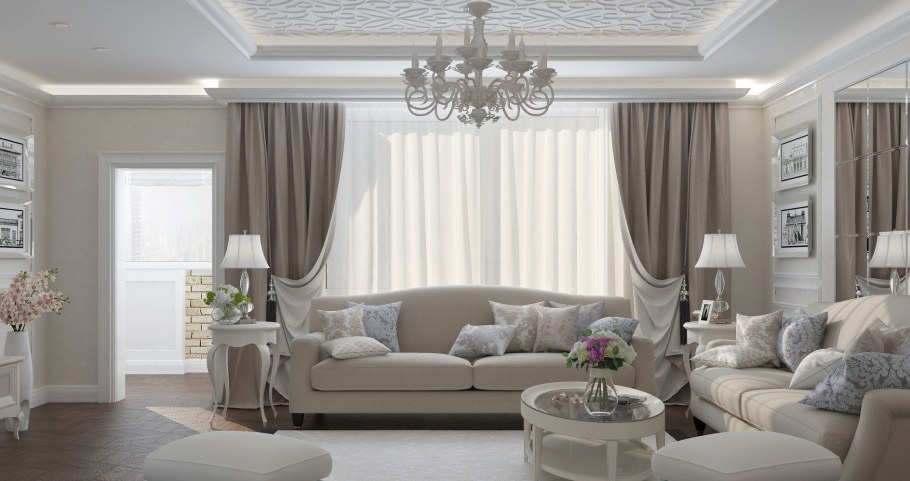 Гостиная Неоклассика 2021