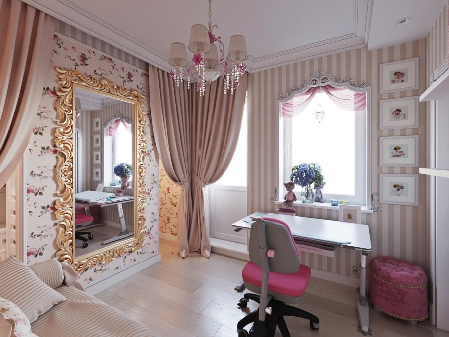 Рулонные шторы в детской