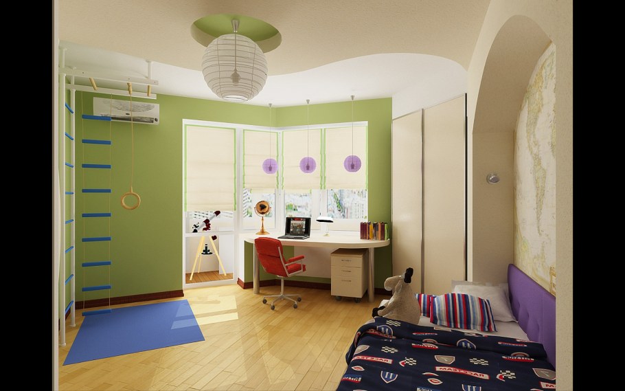 Подоконник в детской