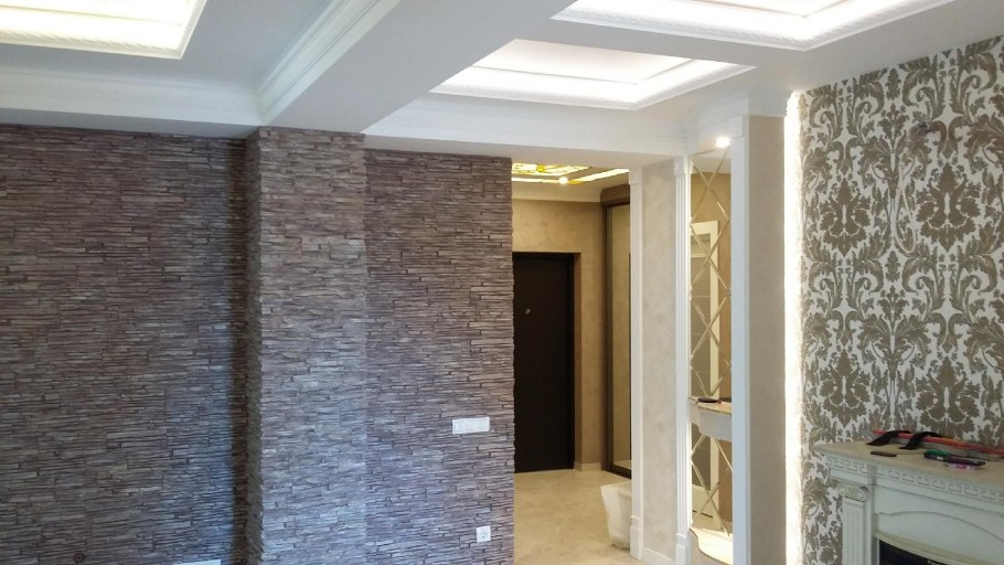 Внутренняя декоративная отделка стен