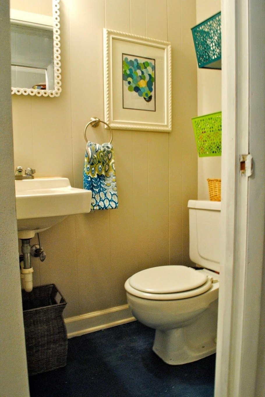 Декор стен в ванной