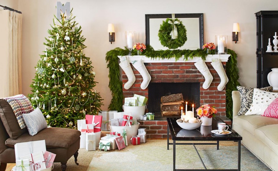 Новогодний декор интерьера