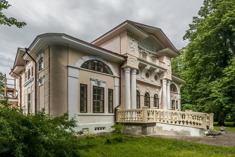 Фасад усадьба Дворянская усадьба