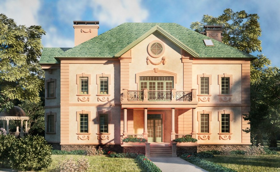 Барские особняки в стиле Ампир 19 века Россия