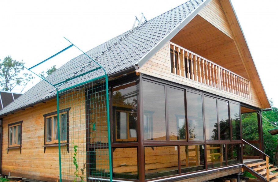 Веранда в скандинавском стиле