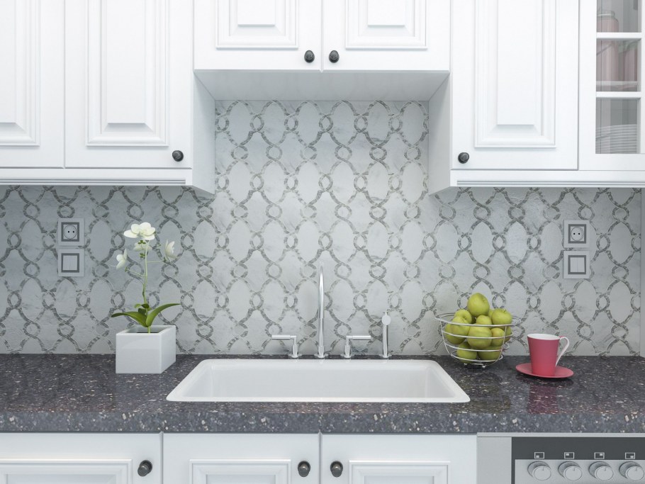 Плитка Backsplash Арабеск