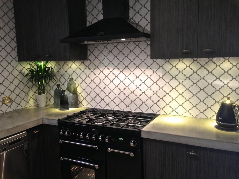 Фартук для кухни из плитки