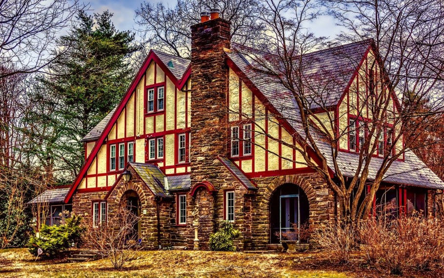 Павильон в стиле барнхаус