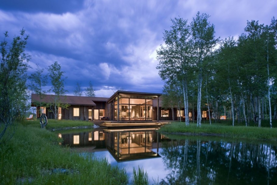 Дом у реки Джеймс (James River House) в США от Architecture firm