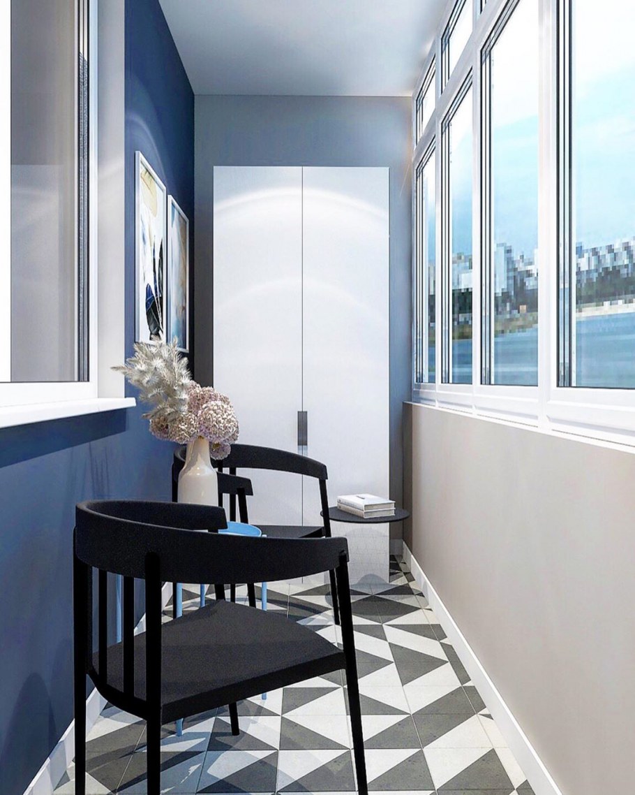 Отделка лоджии