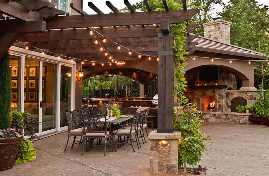 Беседки веранды террасы