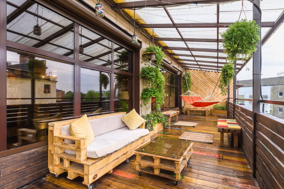 Веранда лофт