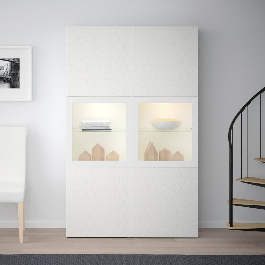 БЕСТО Сельсвикен стекло черный