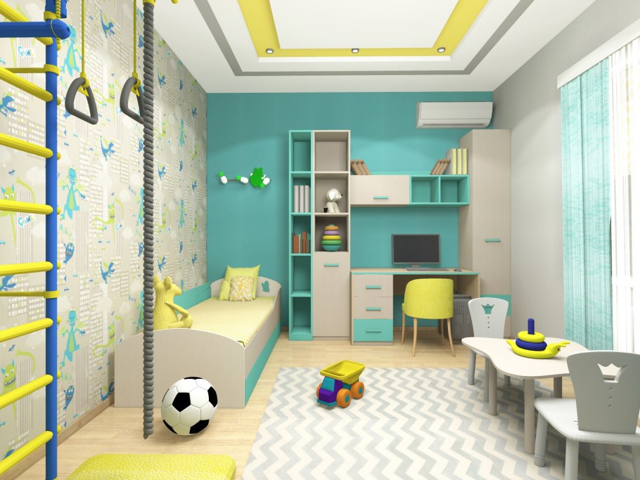 Детская комната для мальчика