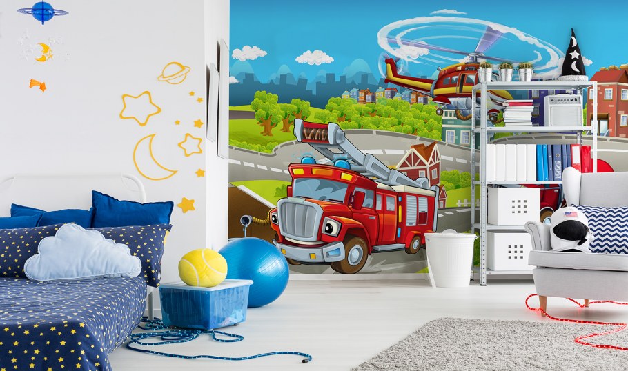 Комната для мальчика 7 лет