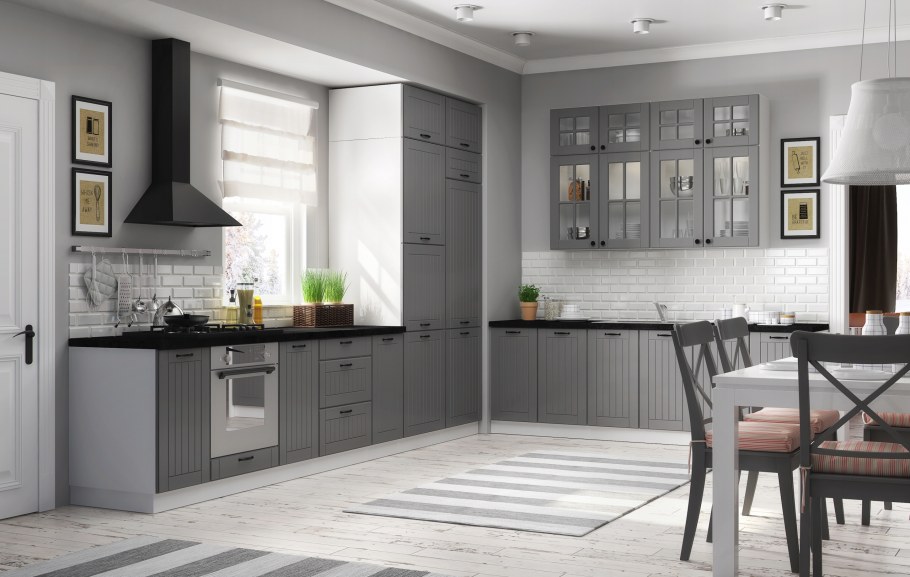 Кухня Сканди-02 Grey Softwood