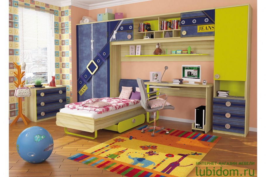 Детская мебель джинс любимый дом