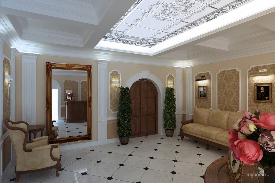 Потолок Холл