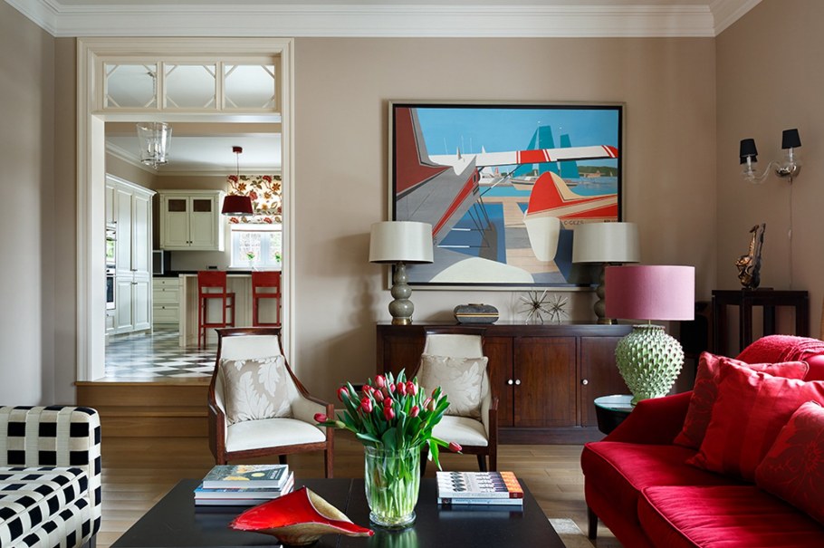 Американский стиль в интерьере