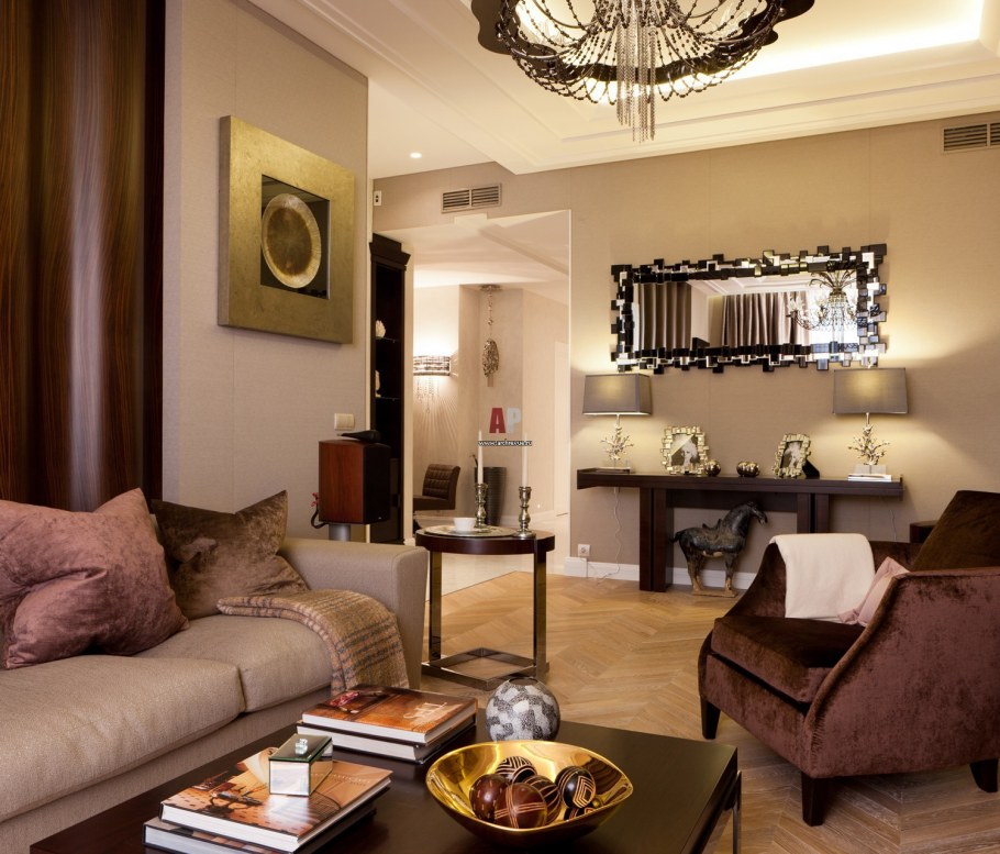 Гостиная в европейском стиле