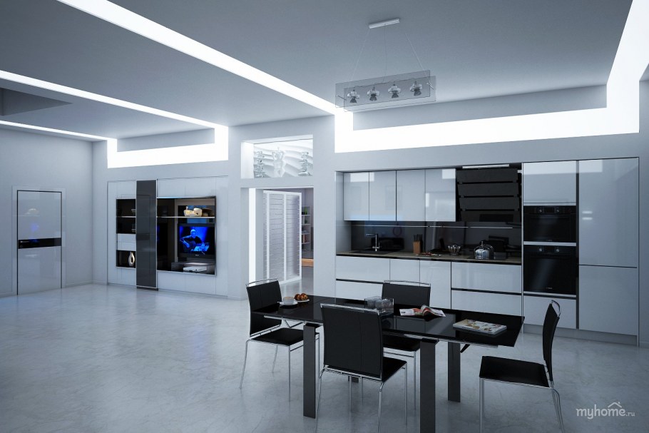 Схема электроточек в квартире