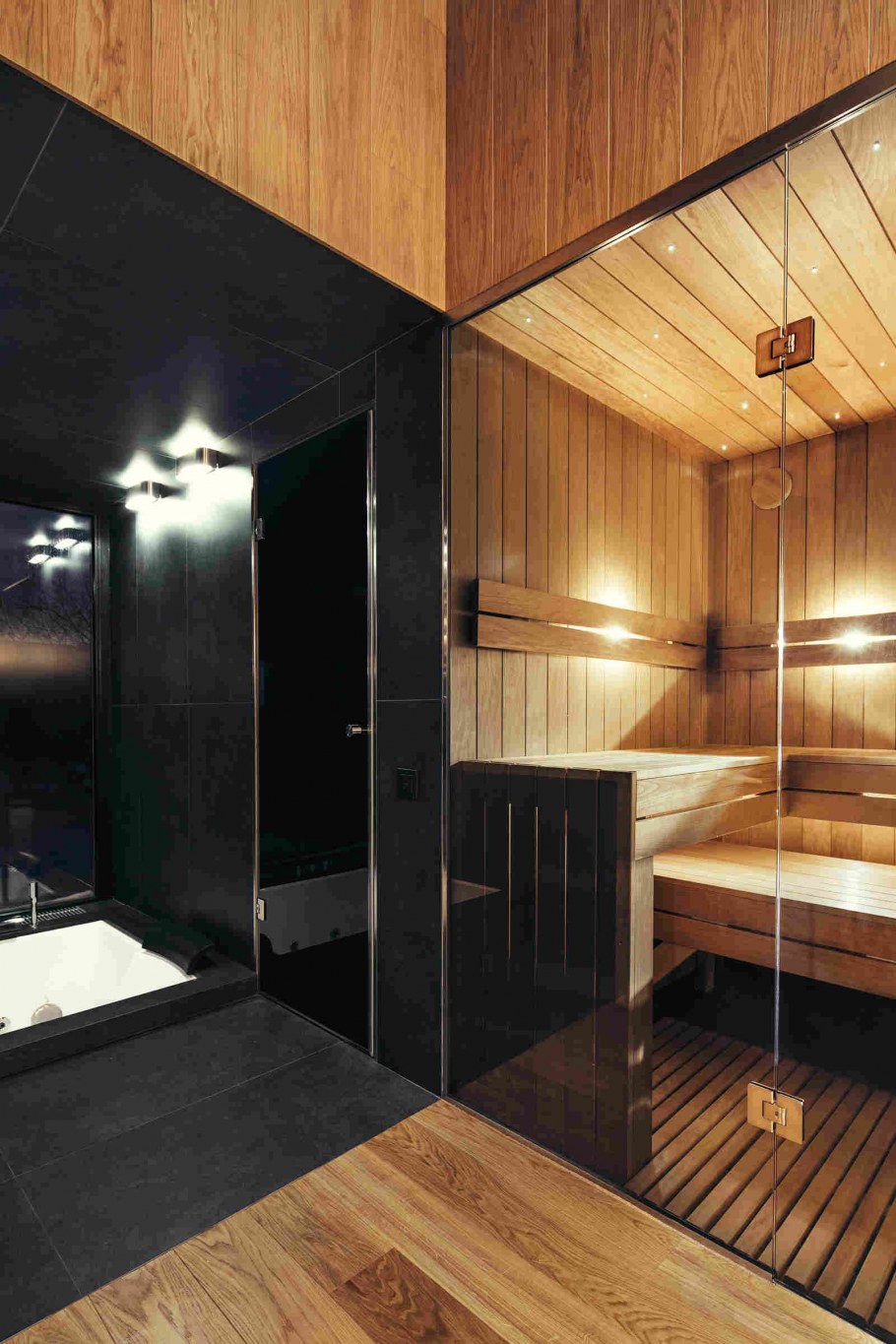 Современная баня