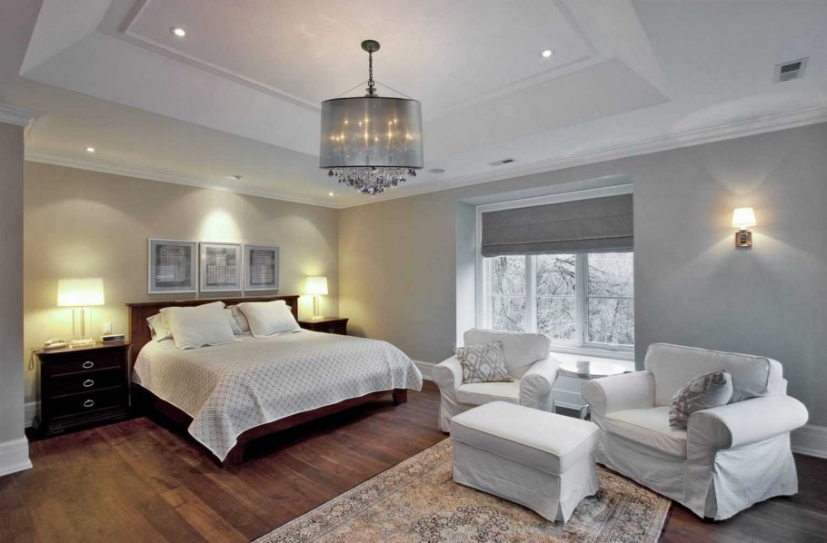 Красивые люстры в стиле к бежевым стенам